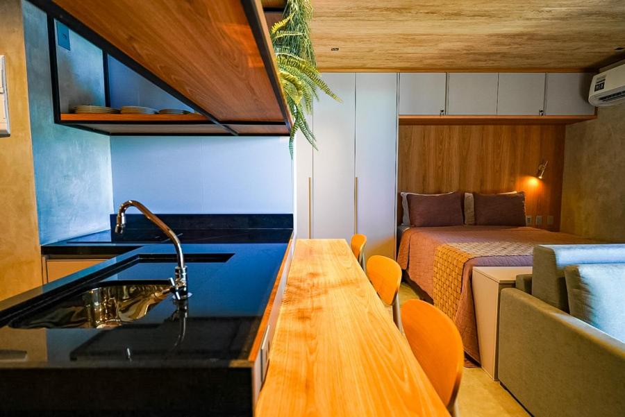 STUDIO NO EDIFÍCIO NEW TIME